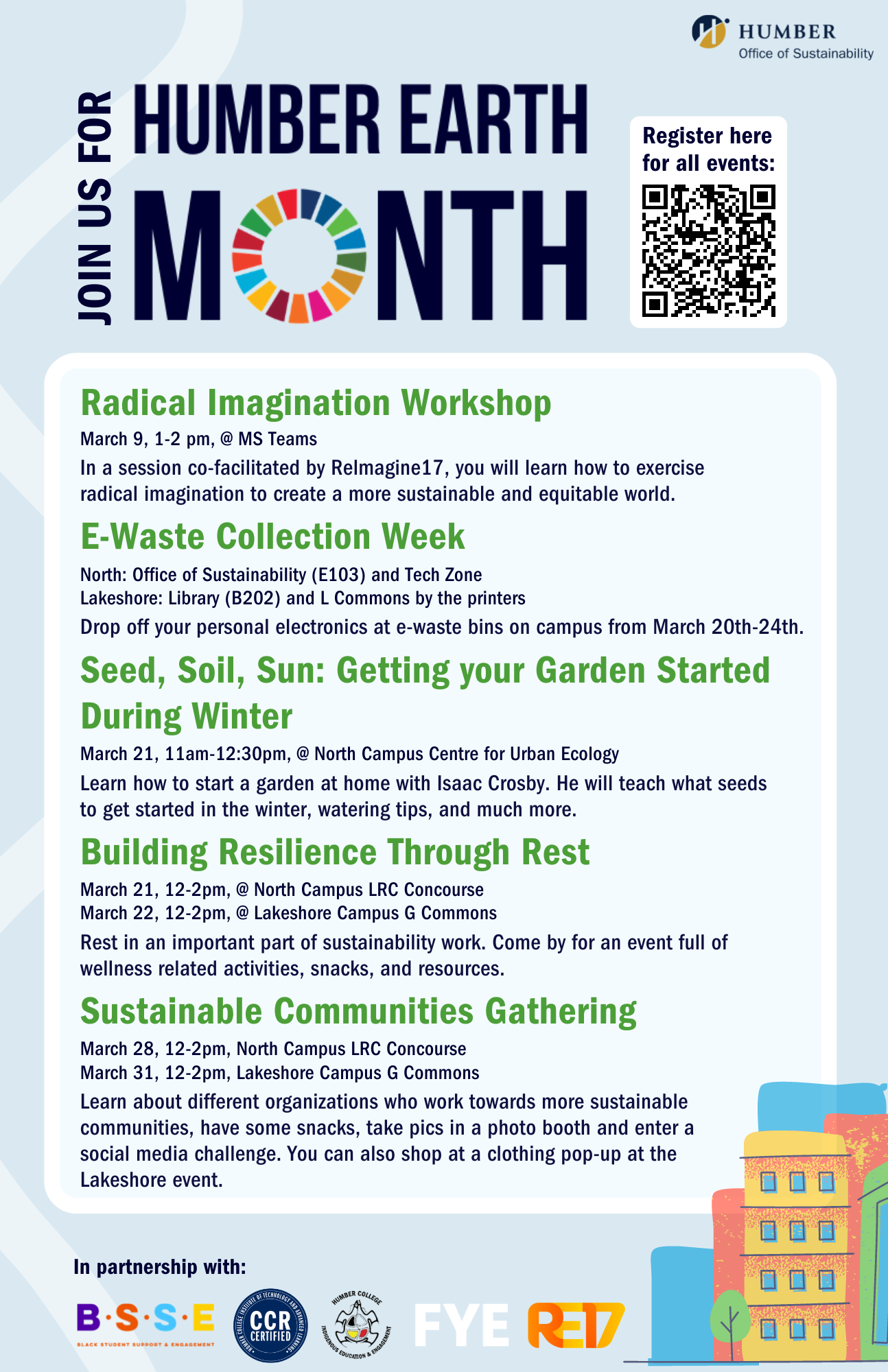 Earth Month 2023 Register Today Humber Communiqué